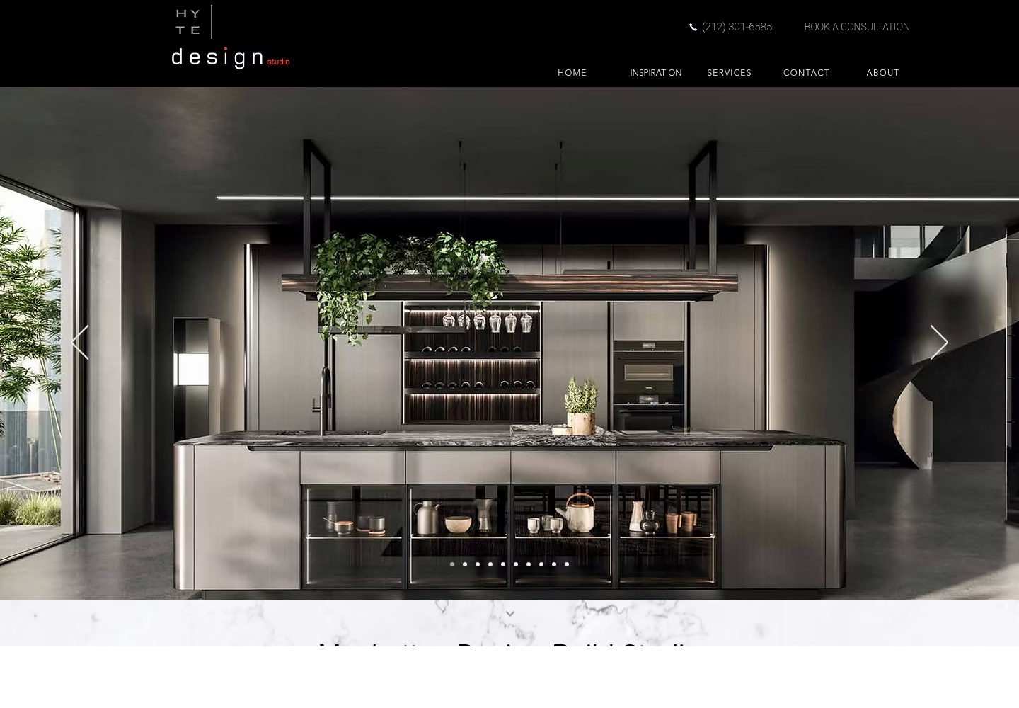 Hyte Studio — премиальный сайт design-build ремонта